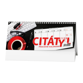 Kalendář stolní pracovní CITÁTY - Citáty I. / BSB1