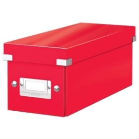 Krabice Leitz Click & Store - na CD / červená