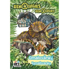 Omalovánky A5 - Dinosauři