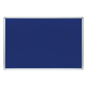 Tabule filcová v hliníkovém rámu ARTA - 60 x 90 cm / modrá