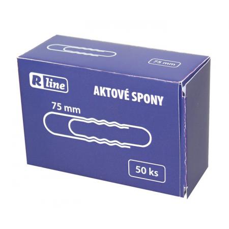 Aktové spony Economy -  75 mm / 50 ks