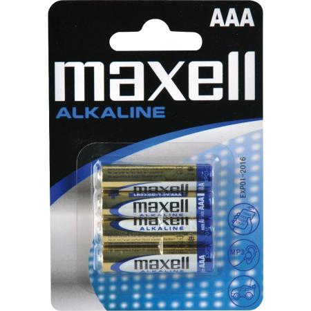 Baterie Maxel AAA Alkaline / 4ks