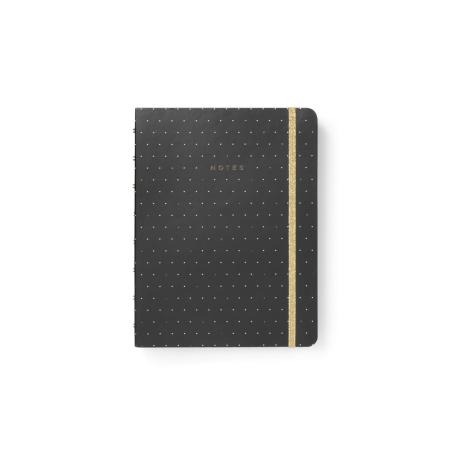 Blok Filofax Notebook Moonlight černá - A5/56l