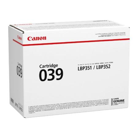 Canon originální toner CRG 039, black, 11000str., 0287C001, Canon imageCLASS LBP351dn, 352dn, i-SENSYS LBP351x,352x, O