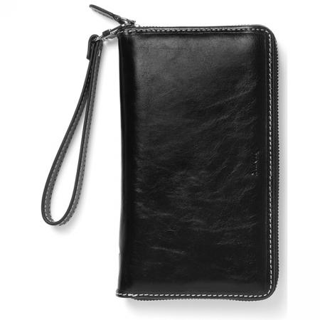 Diář Filofax Compact osobní - Malden Zip/černá