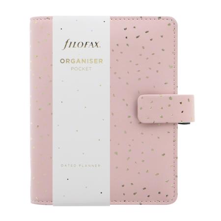 Diář Filofax Confetti kapesní / Rose Quartz