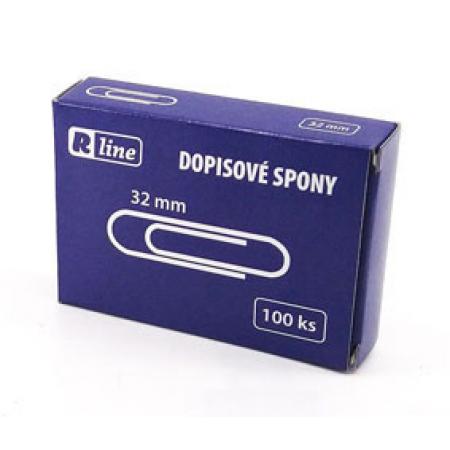 Dopisní spony Economy - 32 mm / 100 ks