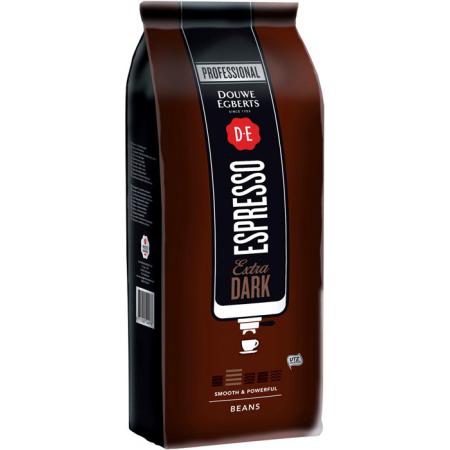 Káva Douwe Egberts  -  DE Espresso Extra Dark / zrno /  1kg