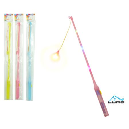 Držák na lampion 50 cm - elektrický LED / pastelový mix barev