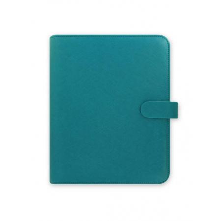 Diář Filofax Saffiano -  formát A5 / 148 x 210 mm / akvamarín