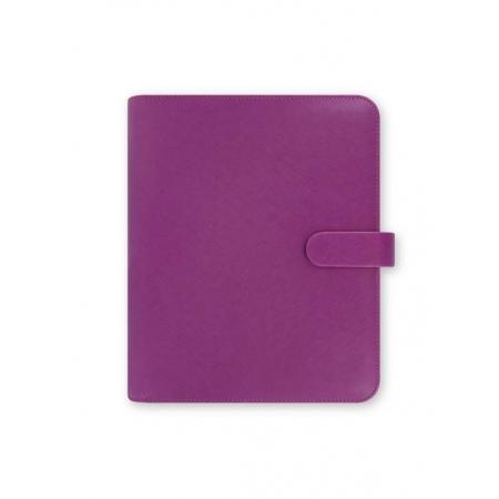 Diář Filofax Saffiano -  formát A5 / 148 x 210 mm / malinová