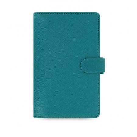 Filofax Saffiano A6 osobní compact týdenní akvamarín