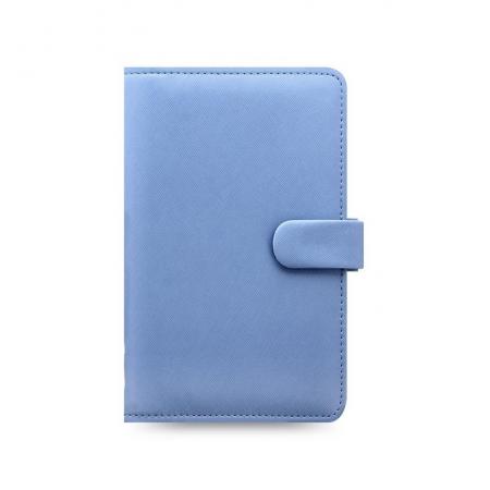 Filofax Saffiano A6 osobní compact týdenní modrá