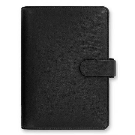 Diář Filofax Saffiano -  osobní / 95 x 171 mm / černá