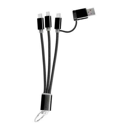 Frecles USB nabíjecí kabel s přívěškem na klíče