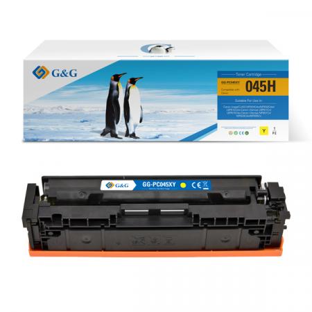 G&G kompatibilní toner s 045HY, yellow, 2200str., NT-PC045XY, pro Canon MF634Cdw, MF632Cdw, LBP612Cdw, LBP611Cn, LBP613Cdw, N