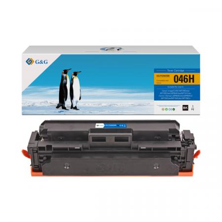 G&G kompatibilní toner s 046HBK, black, 6300str., NT-PC046XBK, high capacity, pro Canon LBP654Cx, 653Cdw, MFP735Cx, 634Cdw, 632Cdw