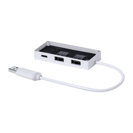 Hevan průhledný USB hub