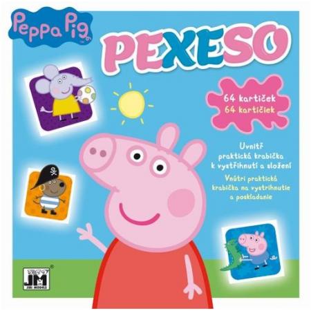 JIRI MODELS Pexeso v sešitu - Peppa