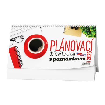 Kalendář stolní - Plánovací daňový s pozámkami / BSN5