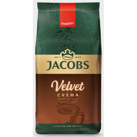 Káva Jacobs Velvet Cream - zrno / 1 kg