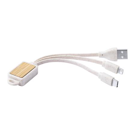 Korux přívěšek na klíče s USB nabíjecím kabelem