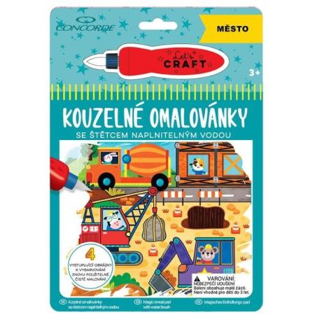 Kouzelné omalovánky - Město