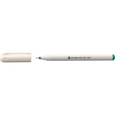 Liner Centropen 2811 F -  zelená