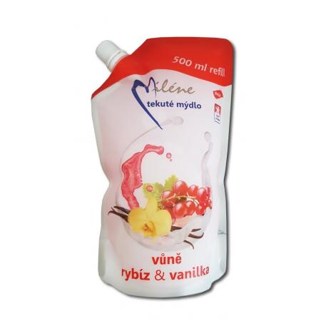 Mýdlo tekuté náplň - 500 ml / rybíz a vanilka