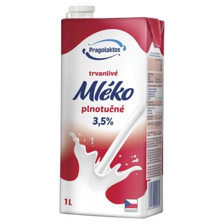 Mléko -  plnotučné / 1 l