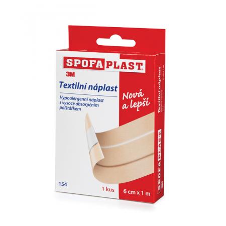 Náplasti 3M SPOFAPLAST -  6 cm x 1 m / tělová