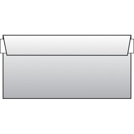 Obálky DL samolepicí s krycí páskou  - bez okénka / 1000 ks