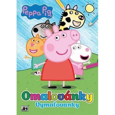 Omalovánky A4 - Prasátko Peppa