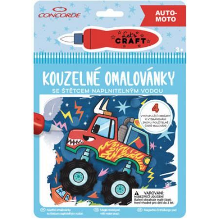 Omalovánky kouzelné CONCORDE - Auto / Moto