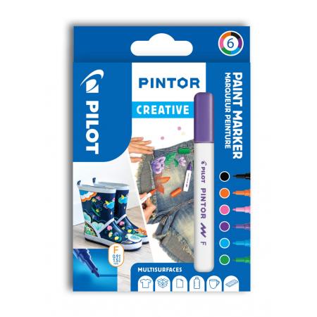 Popisovač Pilot Pintor - Fun / 6 ks