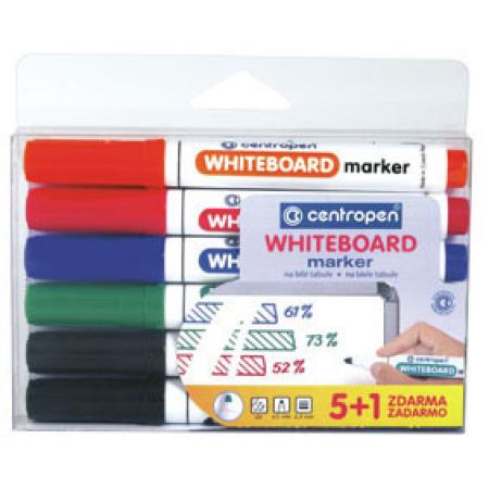 Popisovač Centropen WHITEBOARD MARKER / 5+1 zdarma