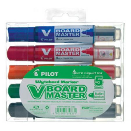 Popisovač Pilot V-Board Master - sada / 5 ks