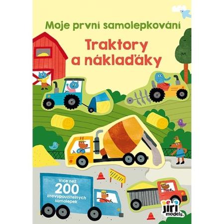 Samolepicí knížka První samolepkování - Traktory a náklaďáky