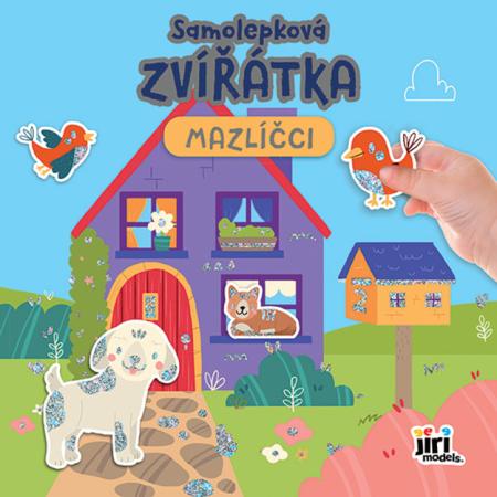 Samolepková knížka zvířátka - Mazličci