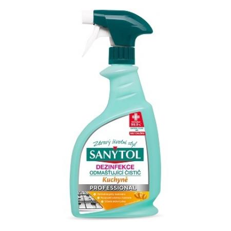 Sanytol Professional dezinfekční čistič na kuchyně/sprej/750 ml