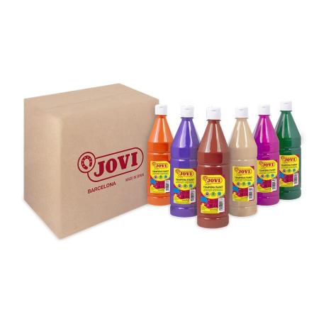 Tekuté temperové barvy JOVI PREMIUM - 6 x 1000 ml