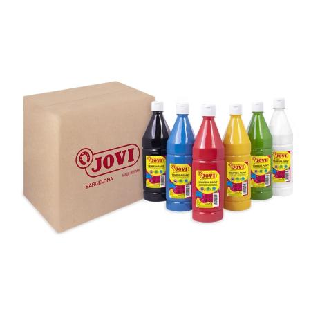 Tekuté temperové barvy JOVI PREMIUM - 6 x 1000 ml