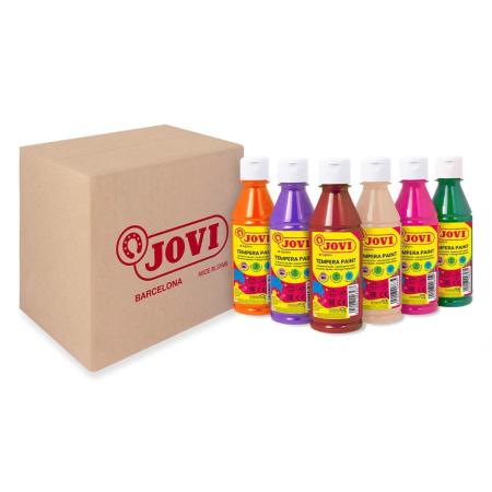 Tekuté temperové barvy JOVI PREMIUM - 6 x 250 ml