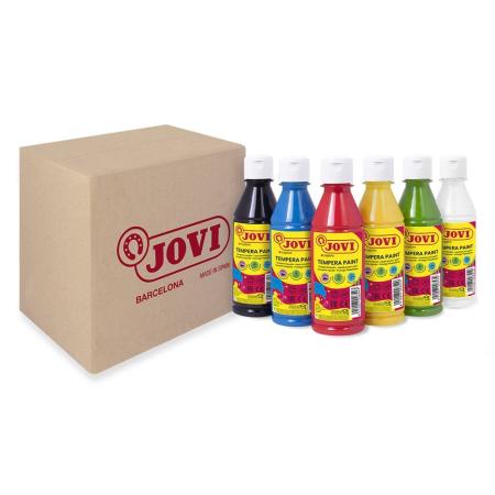 Tekuté temperové barvy JOVI PREMIUM - 6 x 250 ml