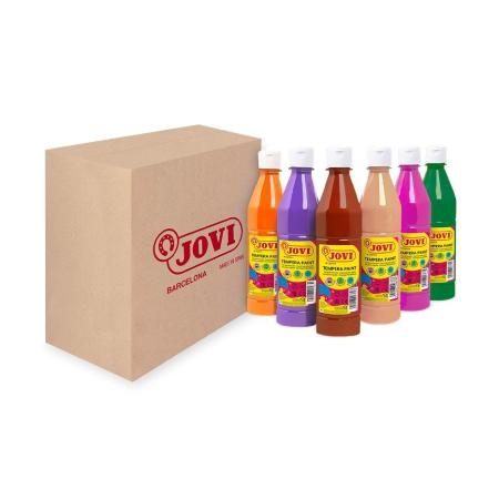 Tekuté temperové barvy JOVI PREMIUM - 6 x 500 ml