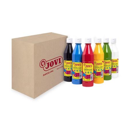 Tekuté temperové barvy JOVI PREMIUM - 6 x 500 ml