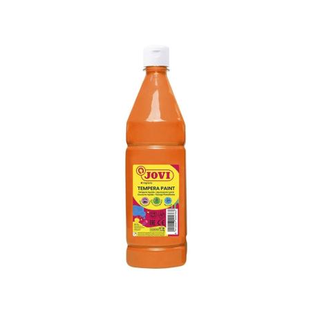 Tekuté temperové barvy JOVI PREMIUM v lahvi - 1000 ml / oranžová