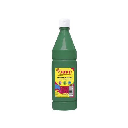 Tekuté temperové barvy JOVI PREMIUM v lahvi - 1000 ml / tmavě zelená