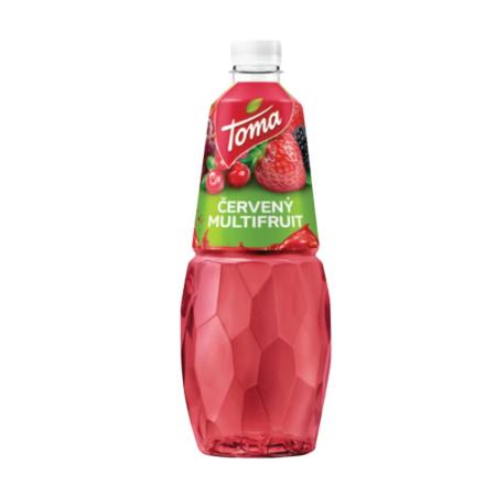 TOMA džus 1 l - Červený Multifruit