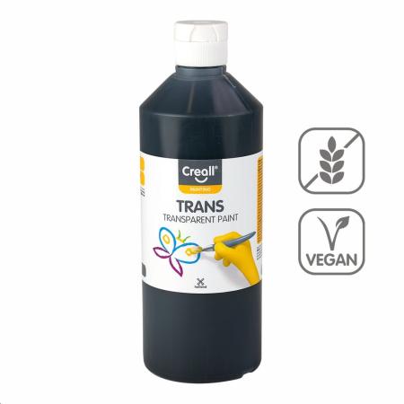 Transparentní barva Creall Trans - 500 ml / černá